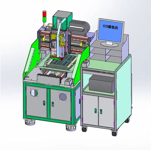 机器视觉设备模型图欣赏与电子设备工程安装服务解析